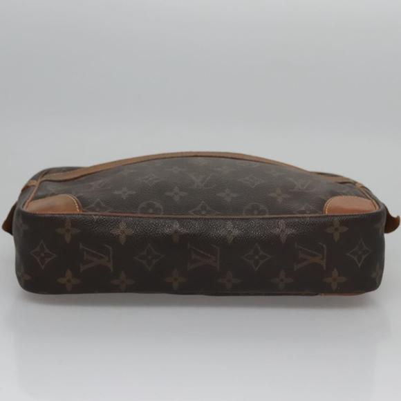 LOUIS VUITTON Monogram Compiegne 28 Clutch Bag M51845 LV Auth BA282 - Picture 7 of 16